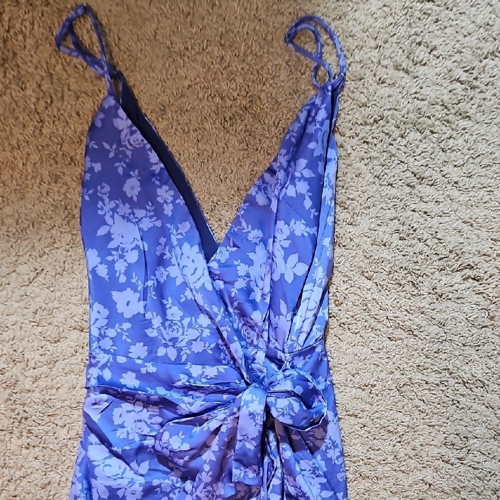 Anthropologie En Elly Floral Ruffled Wrap Dress - Picture 5 of 10